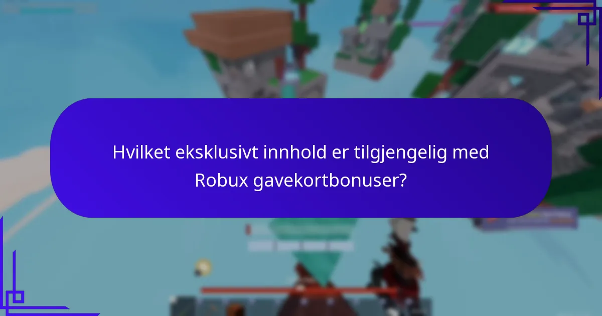 Hvilke premiumfunksjoner kan jeg låse opp med Robux gavekort?