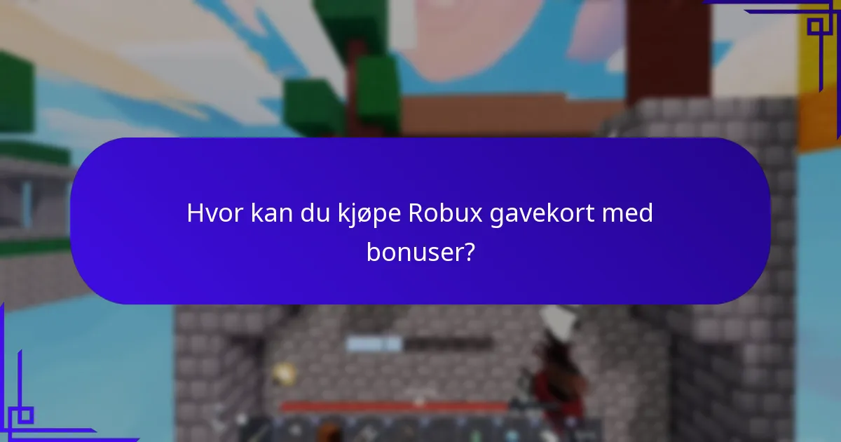 Hva er trendene i samlermarkedet for Robux gavekort?