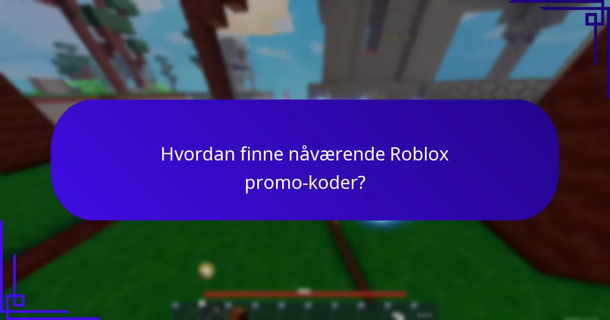 Hvordan innløse Roblox promo-koder?
